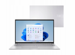 ASUS Vivobook 17 X1704VA-AU817W Intel Core 5 120U Laptop 43,9 cm (17.3") Full HD 16 GB DDR4-SDRAM 512 GB SSD Wi-Fi 6 (802.11ax) Windows 11 Home Stříbrná