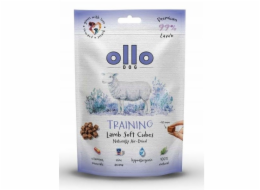 OLLO Air Dried Training Lamb Cubes - pamlsek pro psa - 80g