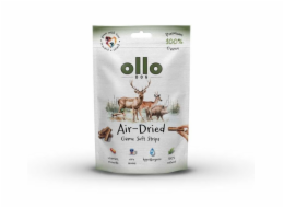 OLLO Air-Dried Game strips - pamlsek pro psa - 80g