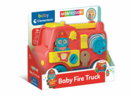 Baby Clementoni - Montessori Hasičské Auto pro Miminka