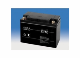 Baterie - CTM CT 6-20 (6V/20Ah - M5), životnost 5let