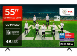 TCL C61KS 55C61KS televizor 139,7 cm (55") 4K Ultra HD Smart TV Wi-Fi Černá