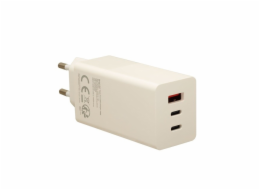 PATONA Premium Nabíječka GaN PD100W 2xUSB-C 1xUSB-A PD3.0 QC3.0 Bílá