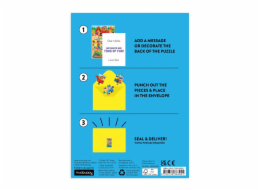 Mudpuppy Puzzle s blahopřáním Na staveništi