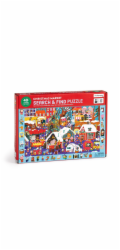 Mudpuppy Puzzle Hledej a najdi Vánoční trh