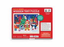 Mudpuppy Puzzle Vánoce 12 dílků