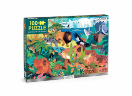 Mudpuppy Zvířata světa Puzzle100 dílků