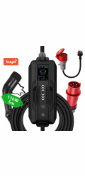IMMAX NEO LITE cestovní nabíjecí stanice pro elektromobily EV/PHEV AC Type 2, 11kW, TUYA