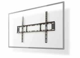 NEDIS nástěnný TV držák/ 37 - 70"/ nosnost 35 kg/ vzdálenost od stěny 23 mm/ fixní/ ocel/ černý