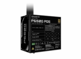 GIGABYTE zdroj P650G PG5, 650W, 120mm, 80 Plus Gold, ATX 3.1