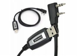 BAOFENG USB kabel UV-5R UV-82 BF-888s TYT TH-UV88 pro programování radiostanic Baofeng s konektorem typu K