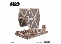 Ugears 3D dřevěná mechanická skládačka Star Wars Stíhačka TIE Ugears 3D dřevěná mechanická skládačka Star Wars Stíhačka TIE