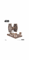 Ugears 3D dřevěná mechanická skládačka Star Wars Stíhačka TIE