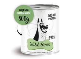 PAKA ZWIERZAKA Pepe Wild Boar - vlhké krmivo pro psy - 800g