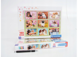 Clementoni - Puzzle 180 Štěňátka