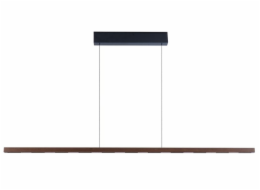 IMMAX NEO MADEIRA lineár osvětlení, dřevo ořech, 157cm, stmívatelné senzorem