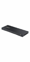 Startech 4-Port HDMI Splitter, 4K 60Hz HDMI 2.0 Video, 1 In 4 Out HDMI Splitter, 4K HDMI Splitter w/Built-in Scaler, 3.5mm/Optical Audio Port, Durable Metal Housing, HDR/HDCP - 1x4 HDMI Display/Output