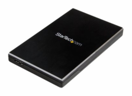 StarTech.com USB 3.1 (10 Gbps) Gen 2 External Hard Drive Enclosure for 2.5" SATA Drives - Portable Hard Drive Enclosure (S251BMU313) - Kryt úložište - 2.5" - SATA 6Gb/s - USB 3.1 (Gen 2) - cerná - pro