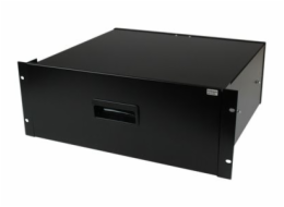 StarTech.com 4U Black Steel Storage Drawer for 19in Racks and Cabinets - Rack storage drawer - 4U - 4UDRAWER - Zásuvka skríne datového skladu - 4U - pro P/N: CABSCRWS1224, RK2537BKM, RK3236BKF, RK4236