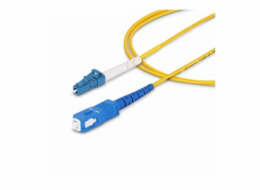 StarTech.com 10m (32.8ft) LC to SC (UPC) OS2 Single Mode Simplex Fiber Optic Cable, 9/125?m, Laser Optimized, 40G/100G, Bend Insensitive, Low Insertion Loss - LSZH Fiber Patch Cord (SPSMLCSC-OS2-10M) 