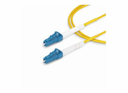 StarTech.com 10m (32.8ft) LC to LC (UPC) OS2 Single Mode Simplex Fiber Optic Cable, 9/125?m, Laser Optimized, 40G/100G, Bend Insensitive, Low Insertion Loss - LSZH Fiber Patch Cord (SPSMLCLC-OS2-10M) 
