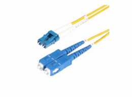 StarTech.com 20m (65ft) LC to SC (UPC) OS2 Single Mode Duplex Fiber Optic Cable, 9/125?m, Laser Optimized, 10G, Bend Insensitive, Low Insertion Loss - LSZH Fiber Patch Cord (SMLCSC-OS2-20M) - Patch ka