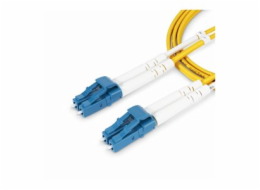 StarTech.com 15m (49.2ft) LC to LC (UPC) OS2 Single Mode Duplex Fiber Optic Cable, 9/125?m, Laser Optimized, 10G, Bend Insensitive, Low Insertion Loss - LSZH Fiber Patch Cord (SMDOS2LCLC15M) - Patch k
