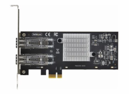 StarTech.com 2-Port GbE SFP Network Card, PCIe 2.0 x1, Intel I350-AM2 2x 1GbE Controller, 1000BASE Copper/Fiber Optic, Dual-Port Gigabit Ethernet NIC, Desktop/Server Backplanes - Windows and Linux Com