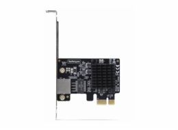 StarTech.com 1-Port 5G Gigabit PCIe Network Adapter Card, TAA Compliant - Sítový adaptér - PCI Express 3.1 x1 nízký profil - 5GBase-T x 1 - cerná - kompatibilní s TAA