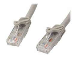 StarTech.com 2m CAT6 Ethernet Cable, 10 Gigabit Snagless RJ45 650MHz 100W PoE Patch Cord, CAT 6 10GbE UTP Network Cable w/Strain Relief, Grey, Wiring is UL Certified/TIA - Category 6 - 24AWG (N6PATC2M