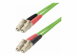 StarTech.com 5m (15ft) LC to LC (UPC) OM5 Multimode Fiber Optic Cable, 50/125?m Duplex LOMMF Zipcord, VCSEL, 40G/100G, Bend Insensitive, Low Insertion Loss, LSZH Fiber Patch Cord - Patch kabel - LC/UP