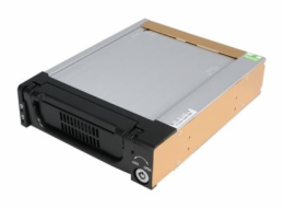 StarTech.com 5.25 in Rugged SATA Hard Drive Mobile Rack Drawer - Aluminum Removable Hard Drive Bay (DRW150SATBK) - Skladovací mobilní rack - 3.5" - cerná