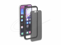 Delock - Ochrana obrazovky pro mobilní telefon - s nástrojem pro snadnou instalaci - 2.5D - sklo - s bezpecnostním filtrem - ctyrcestné - pro Apple iPhone 16