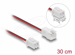 Delock - Prodlužovací kabel vetráku - JST (F) do JST (M) - 30 cm