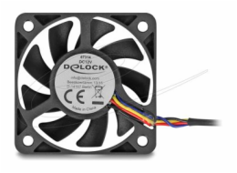 Delock - Ventilátor skríne - axial - 50 mm - cerná