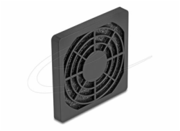 Delock - Mrížka ventilátoru - with dust filter - cerná