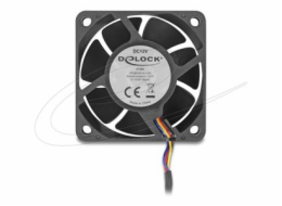 Delock - Ventilátor skríne - axial - 60 mm - cerná