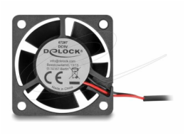 Delock - Ventilátor skríne - axial - 40 mm - cerná