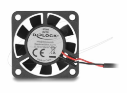 Delock - Ventilátor skríne - axial - 40 mm - cerná