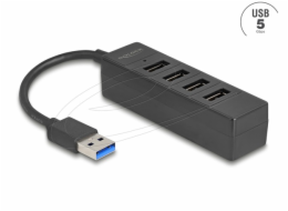 Delock - Rozbocovac - 5 Gbps, USB-A - 4 x USB 3.2 Gen 1 - desktop