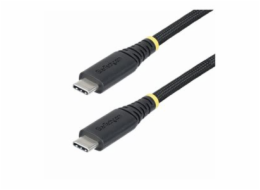 StarTech.com 3m USB-C Charging Cable, 240W, Silicone Jacket w/Braid - USB kabel - 24 pin USB-C (M) do 24 pin USB-C (M) - USB 2.0 - 48 V - 5 A - 3 m - technologie Extended Power Range (EPR), napájení U