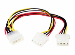 StarTech.com LP4 to 2x LP4 Power Y Splitter Cable M/F - LP4 Splitter - Molex Y Splitter - Molex Splitter (PYO2L) - Elektrický kabel - 4 pinové interní napájení (F) do 4 pinové interní napájení (M) - 0