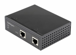 StarTech.com Industrial Gigabit PoE Injector, High Speed/High Power 90W, 802.3bt PoE++ 48V-56VDC DIN Rail UPoE/Ultra Power Over Ethernet Injector Adapter, -40C to +75C, Rugged, Gigabit PoE - 90W PoE++