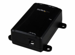 StarTech.com 1 Port Gigabit Midspan - PoE+ Injector - 802.3at and 802.3af - Wall-Mountable Power over Ethernet Injector Adapter (POEINJ1GW) - Dávkovac energie - 30 Watt