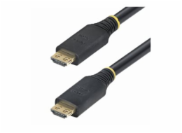 StarTech.com 35ft (10.6m) Active HDMI Cable w/Gripping Connectors - Vysoká rychlost - kabel HDMI s ethernetem - HDMI s piny (male) do HDMI s piny (male) - 10.6 m - odstínený - cerná - aktivní, podpora