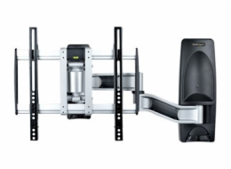 StarTech.com Articulating TV Wall Mount, VESA Wall Mount Supports 65 inch/99lb/Flat/Curved TVs, Retractable Low Profile Wall Mount TV Bracket, Adjustable Corner TV Wall Mount, Swivel/Rotation/Tilt (TV