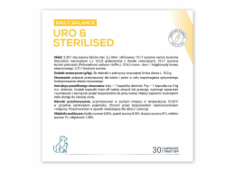 VetExpert Uro & Sterilised 30 Kapsułek