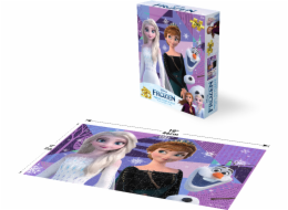 PRIME 3D PUZZLE - Disney Ledové království – Elsa a Anna 200 dílků