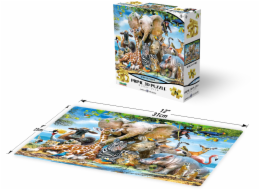 PRIME 3D PUZZLE - Africký úsměv 63 dílků