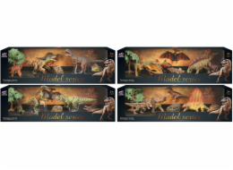 Dinosauří svět - Set dinosauřích figurek Q4 4 druhy